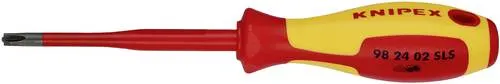 Knipex VDE Plus/minus-Schraubendreher Größe (Schraubendreher) PH 2 Klingenlänge: 100 mm