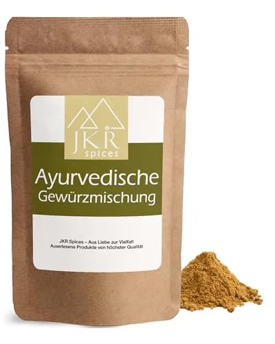 JKR Spices Ayurvedische Mischung 900g, Gewürzmischung aus Kreuzkümmel, Koriander, Kurkuma und Muskatnuss für Curry, Linsen, Reisgerichte und Dips