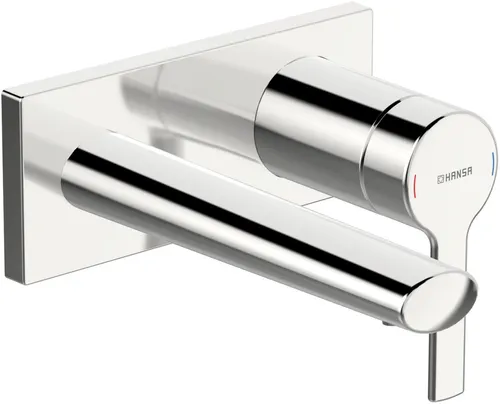 Hansa HANSARONDA UP-Waschtisch-Einhebelmischer - Waschtischarmaturen mit 186mm Auslauf, einfach zu installieren und ideal für moderne Badezimmer.