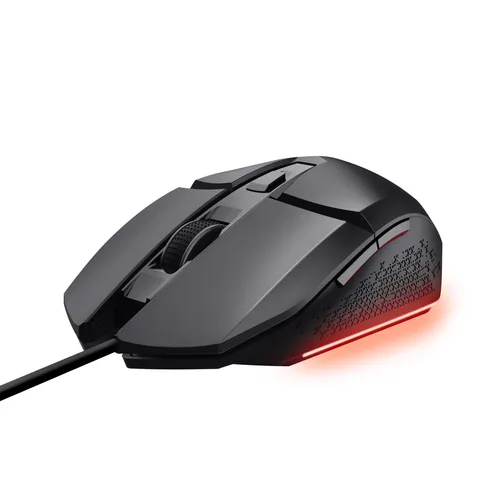 Trust Gaming GXT 109 Felox Gaming Maus - 6 programmierbare Tasten, 200-6400 DPI, mehrfarbige LED-Beleuchtung und 1,5 m USB-Kabel für ultimatives Gaming-Erlebnis