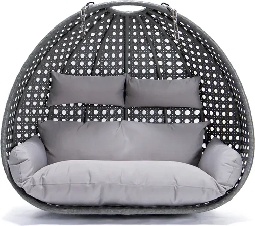Home Deluxe Polyrattan Hängesessel-Korb 