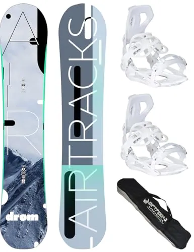AIRTRACKS Damen Snowboard Set Drom Lady Rocker 140 von Airtracks
