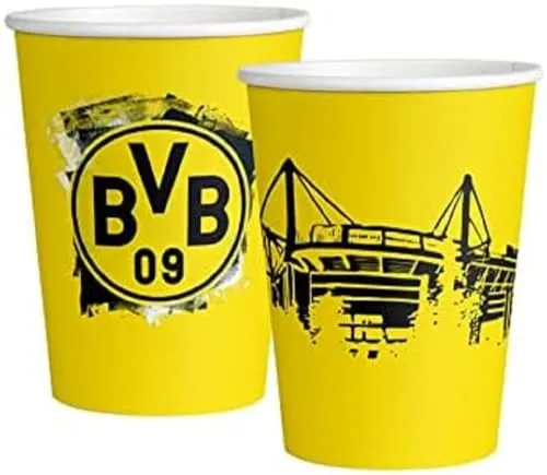 BVB MERCHANDISING Becher BVB Partybecher, Pappe