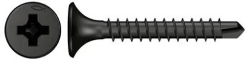 Fischer 40599 Schnellbauschraube 3.5mm 25mm Kreuzschlitz Phillips gehärtet, phosphatiert 1000St.