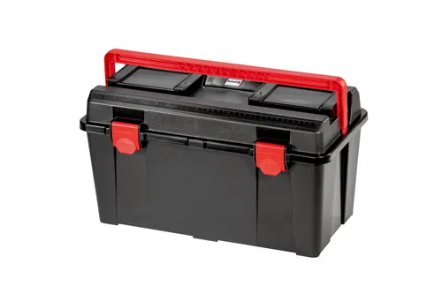 Parat Werkzeugkoffer PROFI-LINE Allround XL 5813000391 - Universal Werkzeugkoffer in Schwarz, robust aus Polypropylen und ideal für Profis und Heimwerker