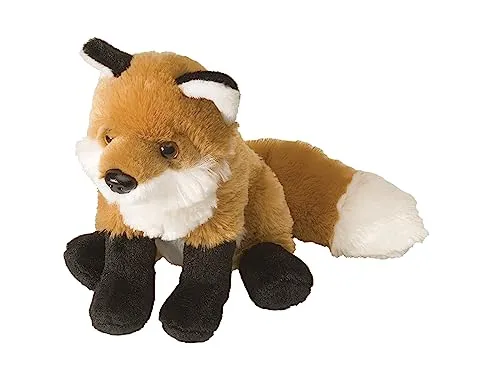 Wild Republic 10962 Plüsch Fuchs, Cuddlekins Kuscheltier, Plüschtier, 20cm