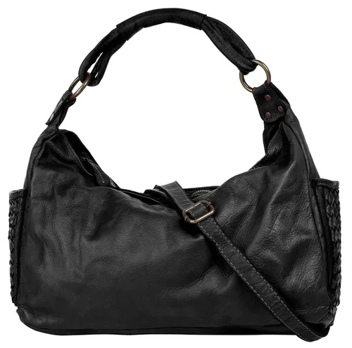 Henkeltasche SAMANTHA LOOK, Damen - Reisetaschen aus echtem Leder, Made in Italy, im angesagten Vintage-Style mit viel Platz und zwei Tragevarianten für jeden Anlass.
