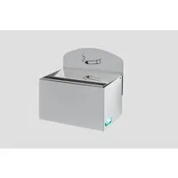 PROREGAL Robuster Wandascher aus verzinktem Stahl, 0,8 Liter - Eleganter Wandascher für effektive Zigarettenentsorgung im Außenbereich. Ideal für öffentliche Plätze und Gastronomie, bietet langlebige Qualität und modernes Design.