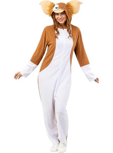 Funidelia Gizmo Kostüm - Gremlins für Herren und Damen - Kostüm für Erwachsene in Größe L-XL, ideal für Halloween und Karneval. Der Overall mit Kapuze sorgt für ein einzigartiges Horror-Feeling!