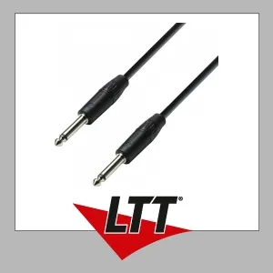 Adam Hall Cables K3 S215 PP 0300 Lautsprecherkabel 2 x 1,5 mm² 6,3 mm Klin