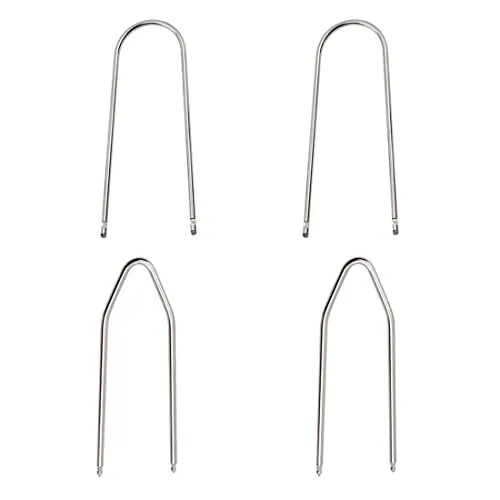 LYITZW 4 Stück Entriegelungsschlüssel Autoradio Ausbauwerkzeug Entriegelungswerkzeug Radio KFZ Autoradio Bügel Removal Instrument Schlüssel DIN-Freigabetasten