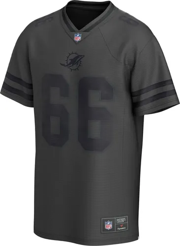 Fanatics Footballtrikot Miami Dolphins DYSTOPIA schwarz M - Stylisches Trikot der Miami Dolphins, Größe M, aus 100% Polyester. Ideal für Fans des American Footballs, perfekt für jedes Spiel oder Freizeitaktivitäten.