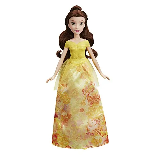 Hasbro Disney Prinzessin E0274ES2 Schimmerglanz Belle, Puppe