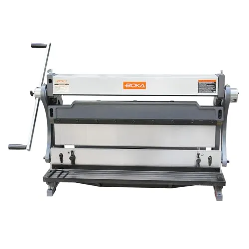 BOKA 3in1 blechbearbeitungsmaschine abkantbank biegemaschine tafelschere, 760 mm Universalmaschine für Schneiden, Biegen & Rollen, Manuelle Universalmaschine, 3-IN-1/30