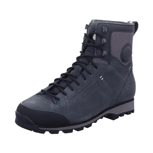 Dolomite Adult 54 Warm WP Wanderschuhe Schwarz Gr. 42 - Hochwertige Echtleder-Wanderschuhe für Erwachsene, ideal für kalte Tage dank warmer Fütterung und wasserdichter Verarbeitung.