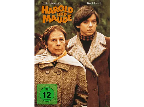 HAROLD AND MAUDE DVD (FSK: 12) - Kultfilm über Freundschaft und das Leben, ideal für Liebhaber von tiefgründigen Komödien.