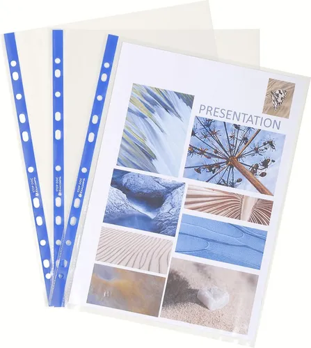 Exacompta 5870E - 100er Pack Premium PP-Kunststoff Prospekthüllen, transparent und dokumentenecht für DIN A4, ideal zum Schutz Ihrer Unterlagen