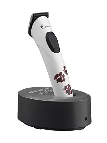 Kerbl GT416 Akkuschermaschine Exacta – Li-Ion Akku für präzise Fellpflege - Haarschneidemaschinen zur Fellpflege bei Hunden, ideal zum Trimmen empfindlicher Bereiche mit 120 Minuten Laufzeit und nur 60 dB Geräuschpegel.