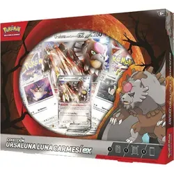 Pokémon Sammelkarten-Box Ursaluna Luna Carmesí Ex