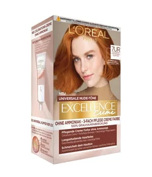 Loreal Excellence Creme Coloration Haarfarbe Universal Kupfer Nude 7UR