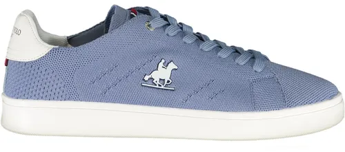Trendiger Herren Sportschuh in Blau mit weißen Akzenten und Logodetails