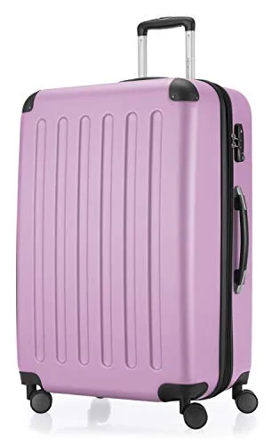 Hauptstadtkoffer Spree - Großer Hartschalen-Koffer, TSA, 4 Doppel-Rollen, Trolley, Rollkoffer, Reisekoffer, Volumenerweiterung, 75 cm, 119 Liter, Flieder