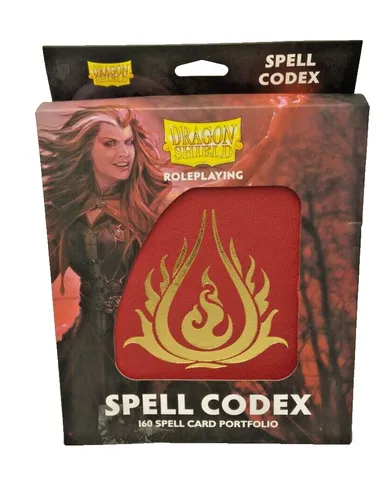 Dragon Shield Roleplaying - Spell Codex - Blood Red -Tabletop -Neu OVP 2.Wahl#