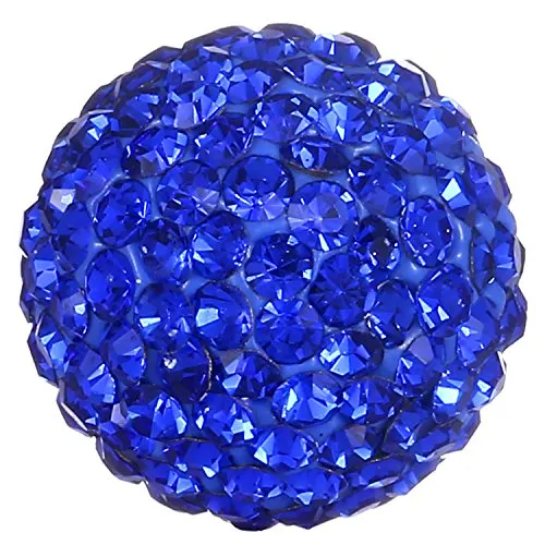 Morella Damen Engels Klangkugel Zirkonia blau Ø 16 mm