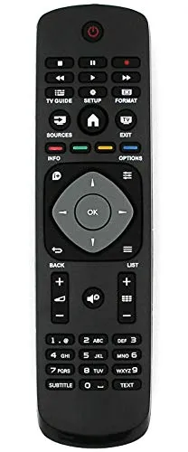 Ersatz Fernbedienung for Philips LED 3D TV 996590009443 | 398GR8BD1NEPHH