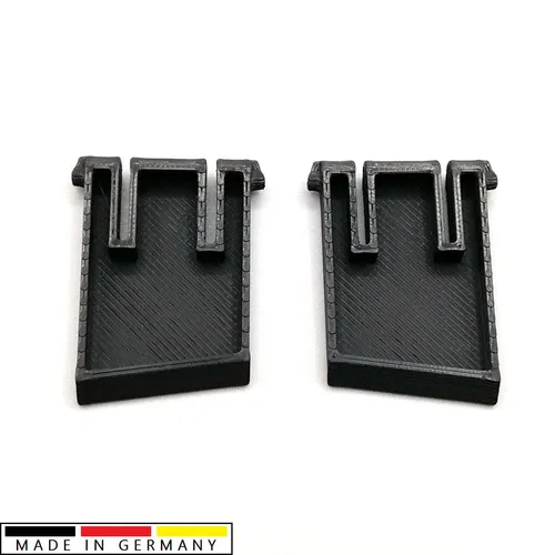 Paar Ersatz Tastaturfüße passend für Logitech G213 in schwarz - Tastatur 1