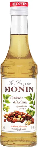  Monin Geröstete Haselnuss Sirup 0,25l Flasche 22,75€/l von Le Sirop de Monin