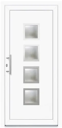 Produktbild Panto Kunststoff-Haustür K025 100 x 200 cm DIN L weiß