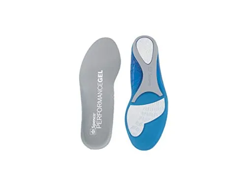 Spenco Performance semelles en gel Einlegesohlen, Blau (Blue), 38 EU