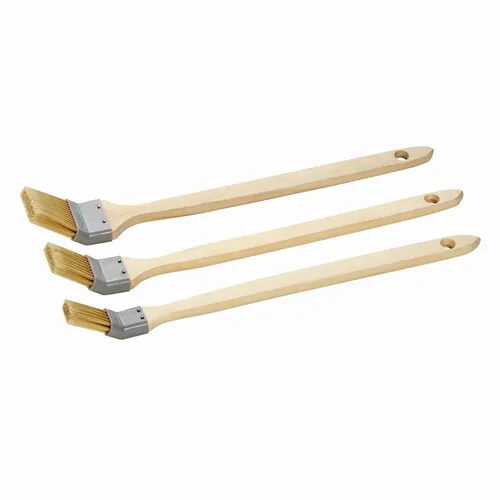 Heizkörperpinsel Eckenpinsel 25 mm 35 mm 50 mm 3 teilig Pinselset langer Griff