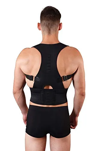 Hochwertiger Geradehalter, Rückenhalter, Rücken Stabilisator, Haltungskorrektur aus Neopren