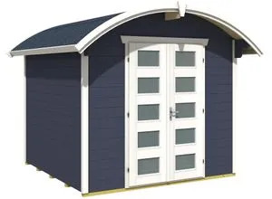 Gartenhaus SKAN HOLZ Delft mit Fußboden 290 x 310 cm von SKAN HOLZ