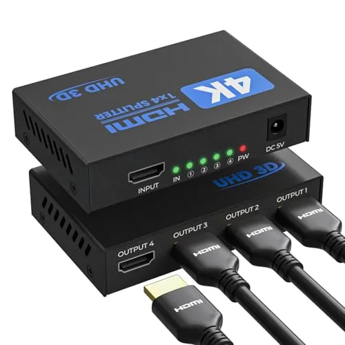 4K HDMI Splitter 1 In 4 Out – Verlängern Sie Ihr Entertainment