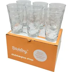Dubbeglas 0,5 Liter mit 6 Pfälzer Sprüchen