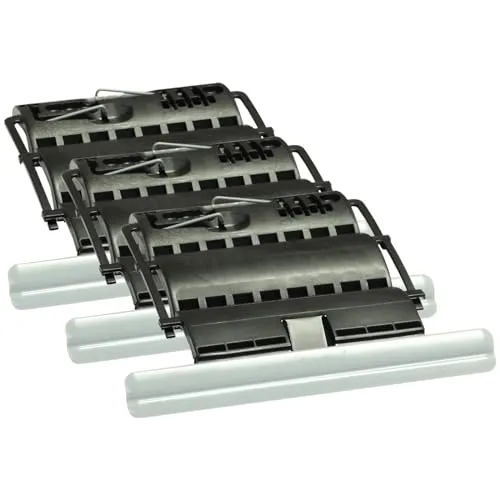 Hochschiebesicherung/Wellenclipverbinder Octoclick für Mini+Maxiprofil, 2-gliedrig - 3 Stück