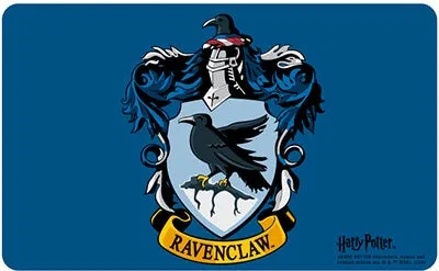 Logoshirt® Harry Potter I Ravenclaw I Wappen I Logo I Frühstücksbrettchen I Schneidebrett I 23x14cm I spülmaschinenfest & hitzebeständig I Lizenziertes Originaldesign