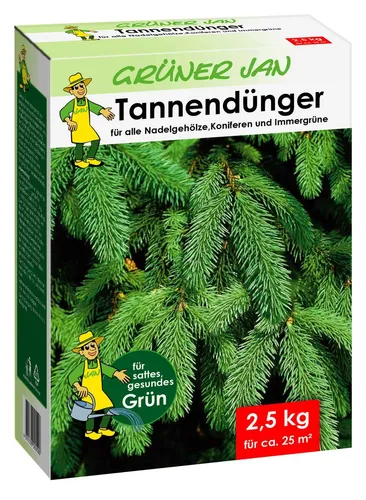 Grüner Jan Tannendünger 2,5 kg für Nadelgehölze