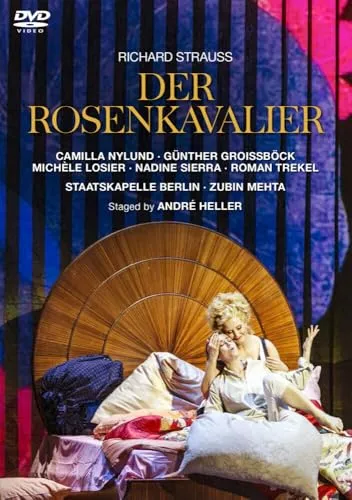 DVD Der Rosenkavalier - Opernfilm von Richard Strauss, inszeniert von André Heller mit einer Traumbesetzung und opulenter Ausstattung im Stil der Belle Époque.