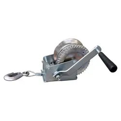 Handwinde mit Stahlseil und automatischer Bremse – 900 kg, 10 m