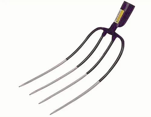 VICTORIA Dunggabel 5 Zinken ohne Stiel - Gartenwerkzeuge: Hochwertige Dunggabel mit 5 Zinken, geschmiedet aus einem Stück für maximale Stabilität und Langlebigkeit, made in Germany.