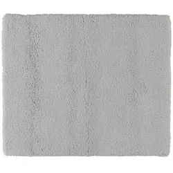 Rhomtuft Badematte Square - Rutschfest und Flusenfrei - Badteppich aus 100% Polyamid in perlgrau, absolut rutschfest und flusenfrei. Ideal für Sicherheit und Komfort im Badezimmer. Maße: 50x60 cm.