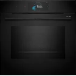 Bosch, Serie 8, HSG958DD1, Einbau-Dampfbackofen, Schwarz, EEK: A+ - Schwarz