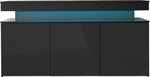 Mirjan24 Kommode Schwarz