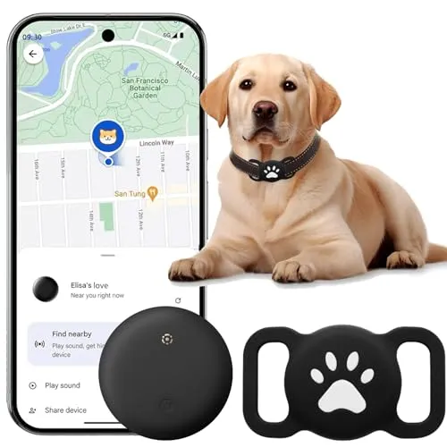 Haustier-Tracker für Android mit Bluetooth und IP68 Schutz