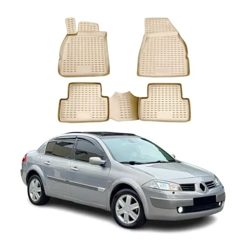 OMAC Auto-Fußmatten für Renault Megane 2002-2009 von OMAC