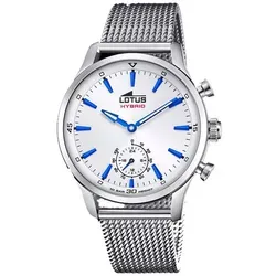 Lotus 18803/1 CONNECTED Hybrid Uhr - Smartwatch in elegantem Edelstahl mit 10 bar Wasserdichtigkeit, Bluetooth®-Technologie und Bewegungserinnerung für einen aktiven Lebensstil.
